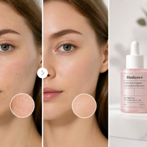 Biodance Pore Tightening Collagen Ampoule | Nahka pinguldav ja poore vähendav seerum sileda naha jaoks (50 ml)
