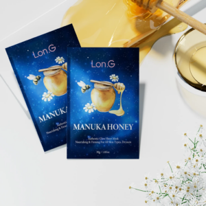 Lon.G Manuka Honey Authentic Glow Sheet Mask | Toitev ja niisutav näomask säravale nahale