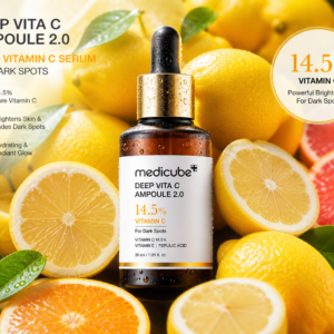 Medicube Deep Vita C Ampoule 2.0 | 14,5% C-vitamiini seerum pigmendilaikudele ja särale (30 g)